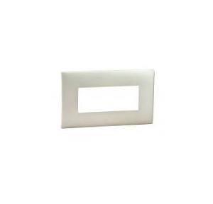 Legrand Mylinc 4M Pearl White Cover Plate, 6763 63